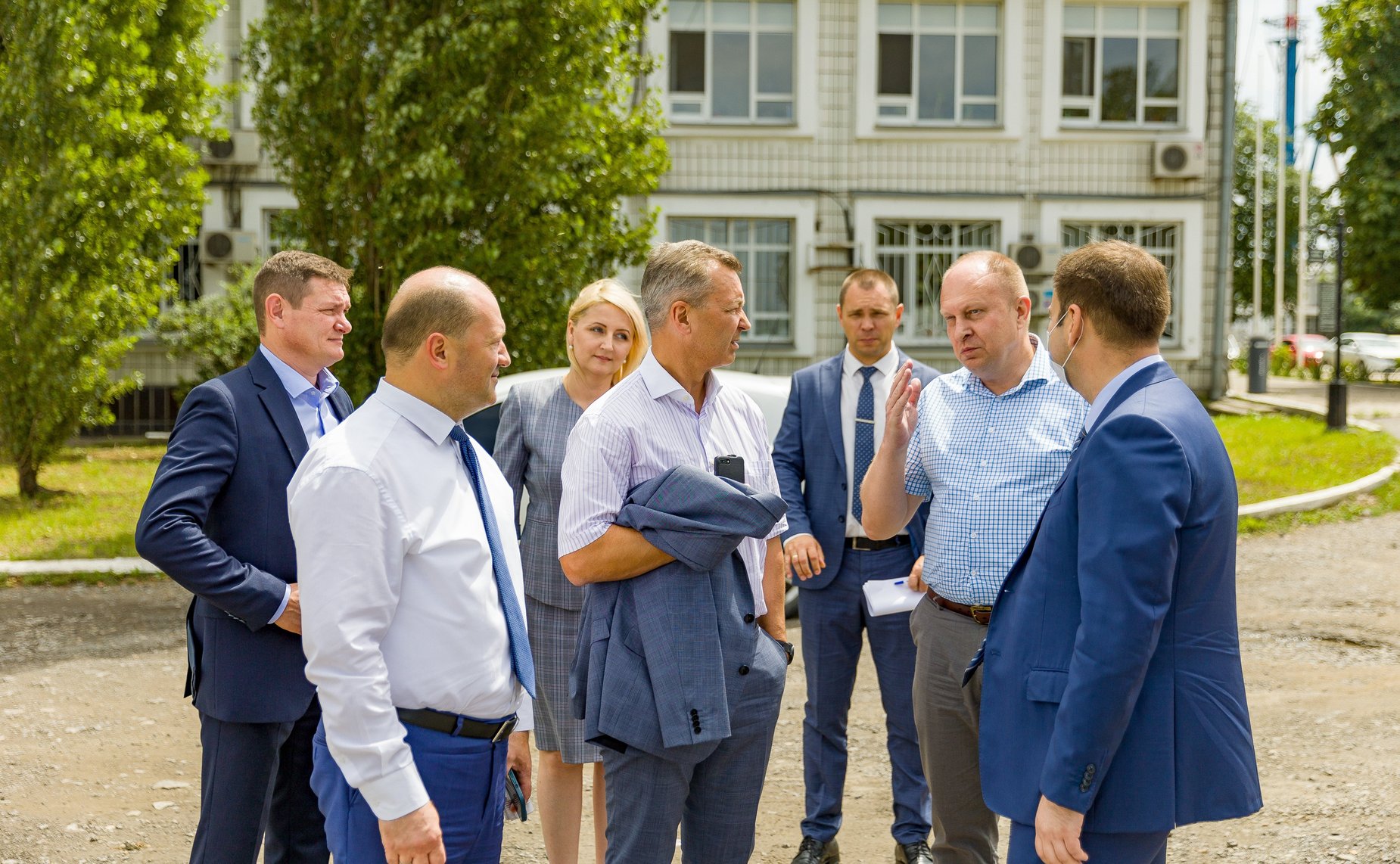 Андрей Яцкин в ходе рабочей поездки в регион посетил город Таганрог