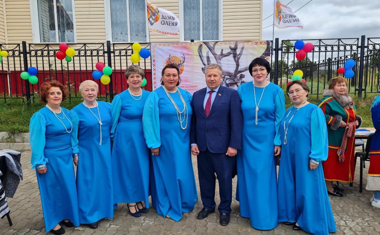 Денис Гусев совершил рабочую поездку в муниципальное образование «Омский сельсовет» Заполярного района Ненецкого АО