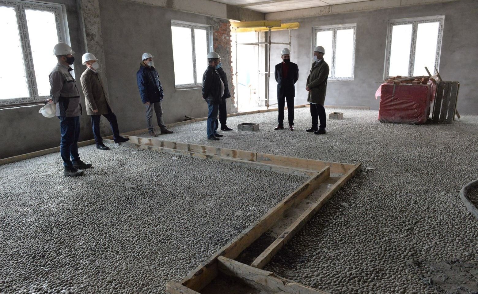 Николай Федоров ознакомился с ходом строительства дополнительного четырехэтажного корпуса Федерального центра травматологии, ортопедии и эндопротезирования в г. Чебоксары