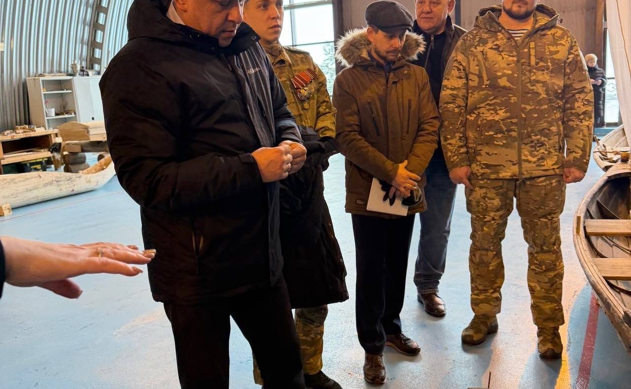 Участников специальной военной операции и ветеранов боевых действий принимал у себя образовательный центр — кадетская школа «Корабелы Прионежья»