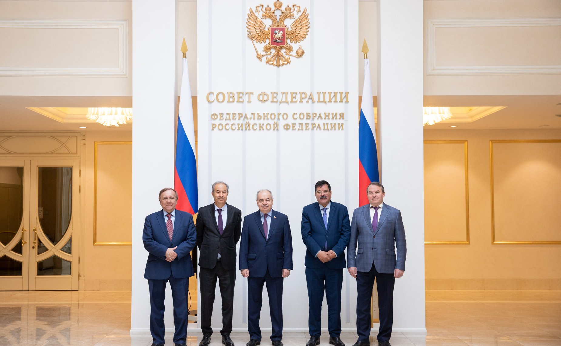 Встреча И. Умаханова c президентом Марокканского комитета мира и солидарности, вице-президентом Организации солидарности народов Азии и Африки Талаой Ассаудом Аль-Атласси