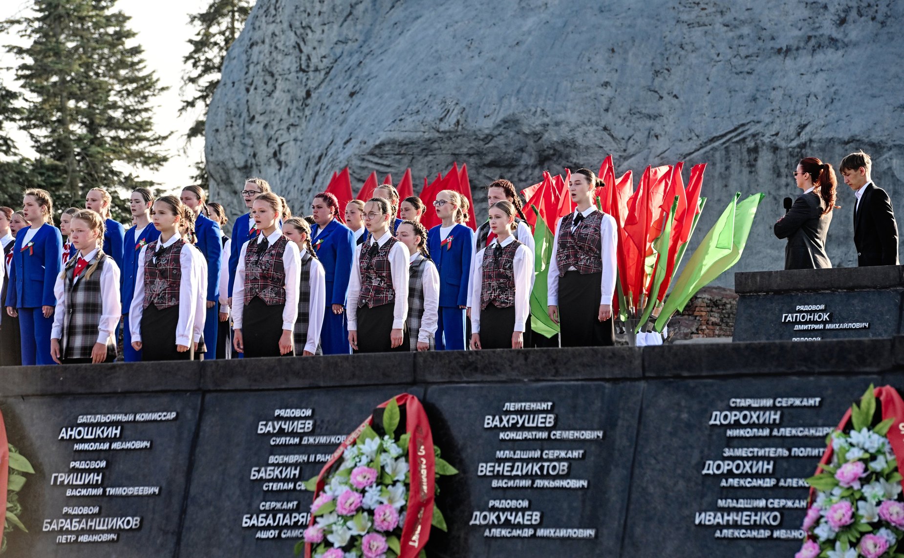 Торжественная церемония старта проекта «Поезд Памяти» состоялась в мемориальном комплексе «Брестская крепость-герой»