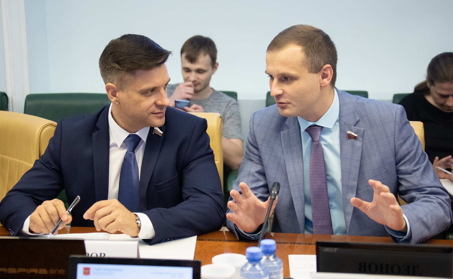 Юрий Архаров и Сергей Леонов