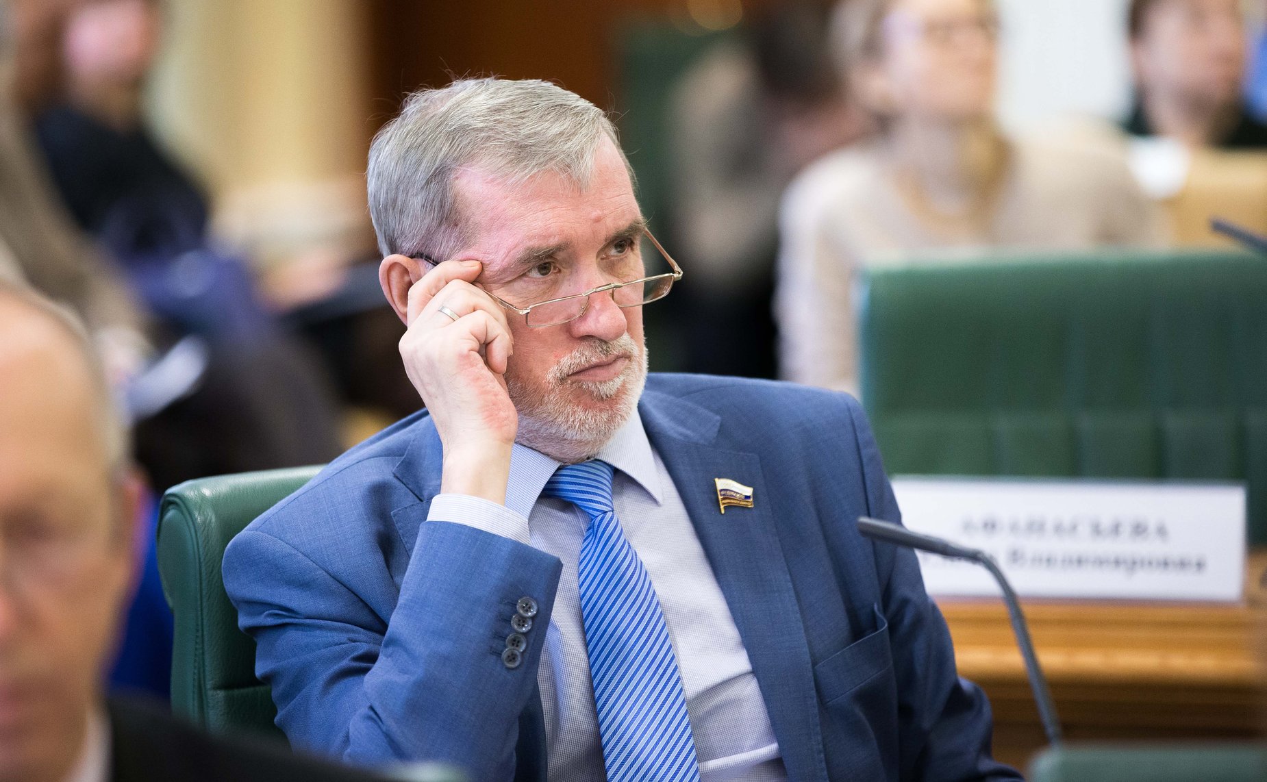 Ермаков. Заседание Совета по местному самоуправлению при верхней палате парламента