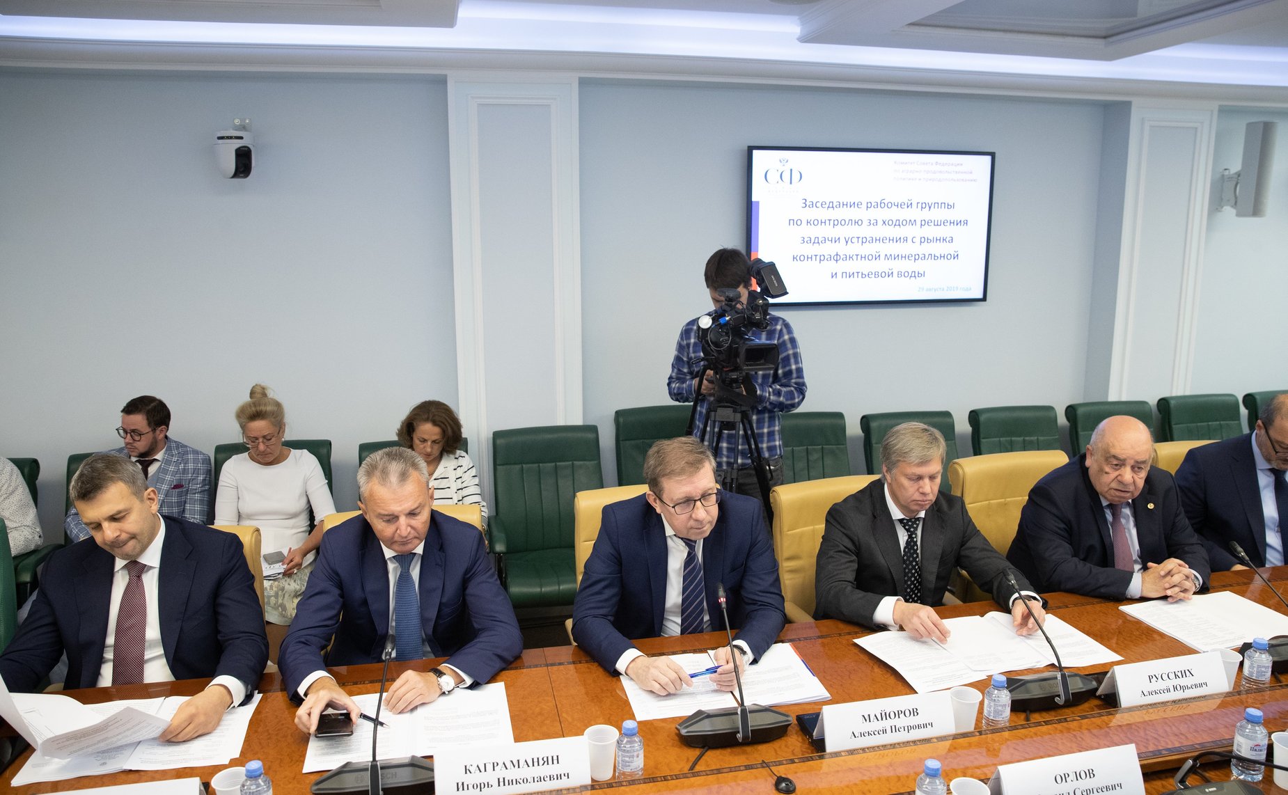Заседание рабочей группы Комитета Совета Федерации по аграрно-продовольственной политике и природопользованию