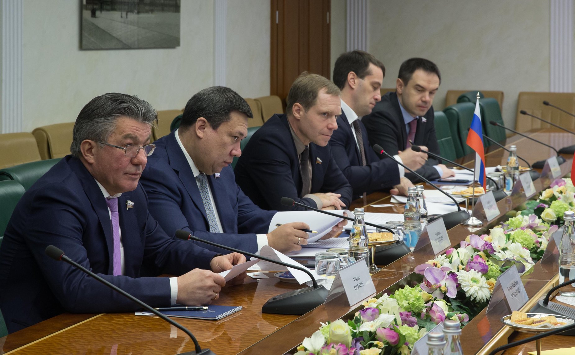 Встреча А. Кутепова с заместителем руководителя Обзорного органа Народного консультативного конгресса Республики Индонезии Табагусом Сунманджайя