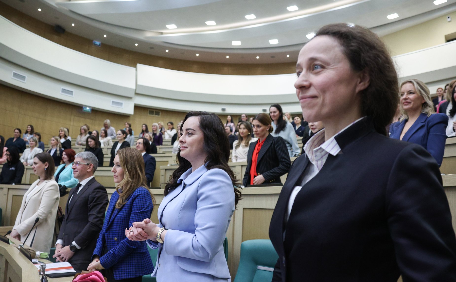 Встреча Председателя Совета Федерации Валентины Матвиенко с женщинами-предпринимателями «Голос женского бизнеса»