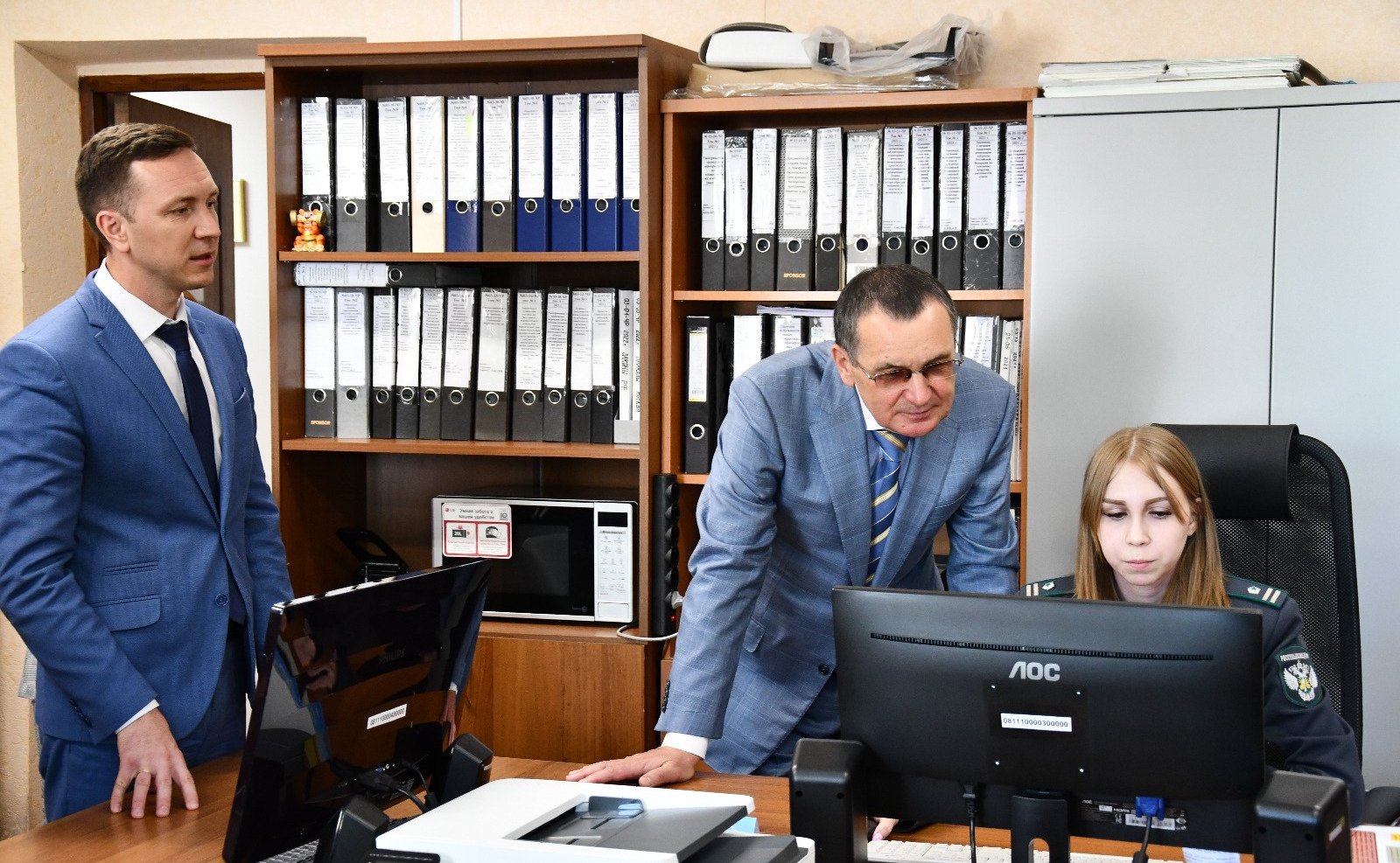 Николай Федоров посетил Управление Федеральной службы по ветеринарному и фитосанитарному надзору по Чувашской Республике и Ульяновской области