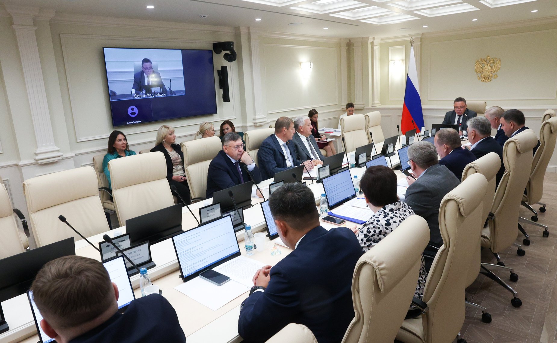 Заседание Комитета Совета Федерации по Регламенту и организации парламентской деятельности