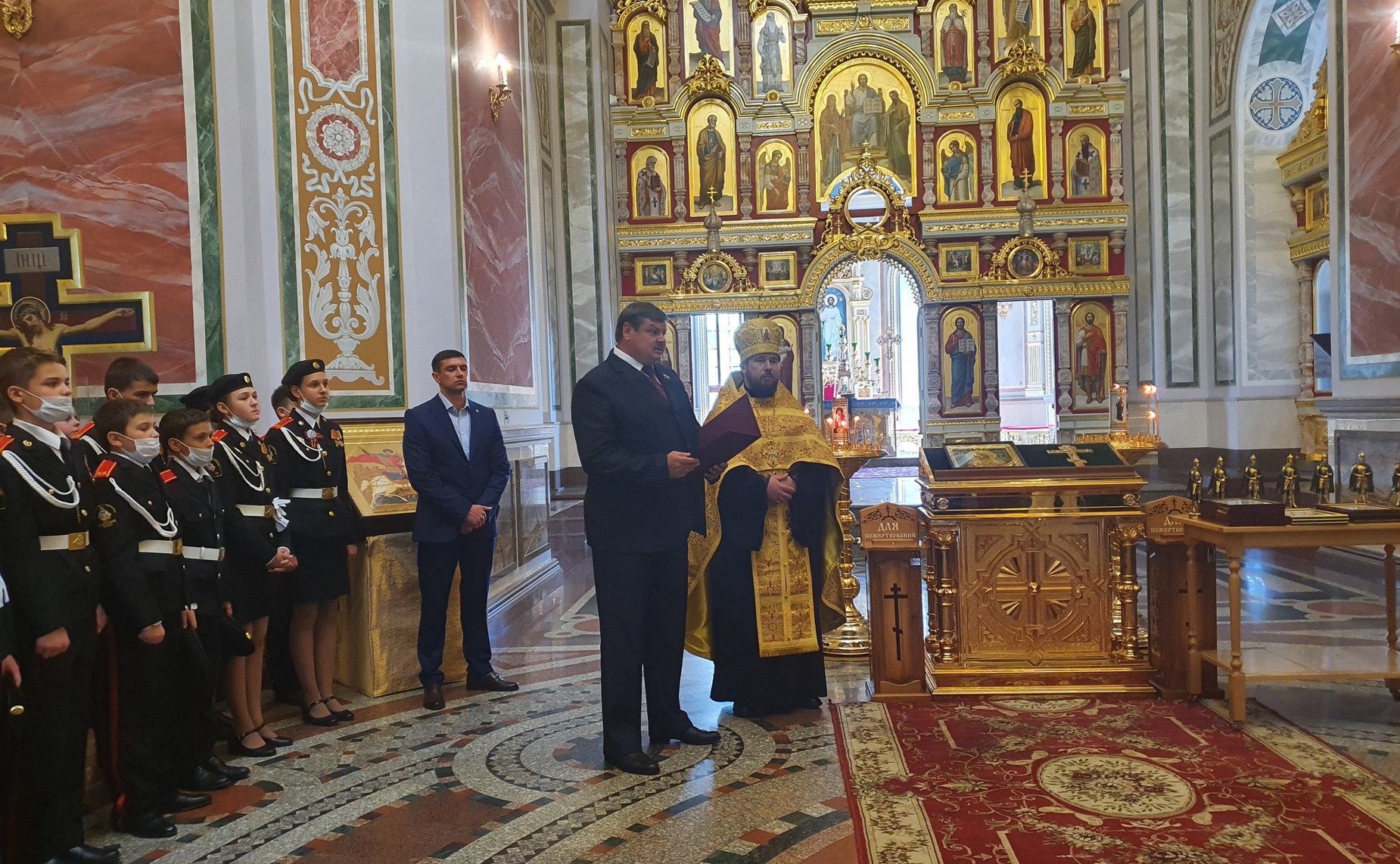 Сергей Колбин принял участие во всероссийской общественно-патриотической акции «Есть такая профессия – Родину защищать», приуроченной к 800-летию Святого Благоверного князя Александра Невского