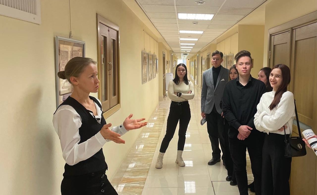 Экскурсия для студентов Поволжского государственного технологического университета