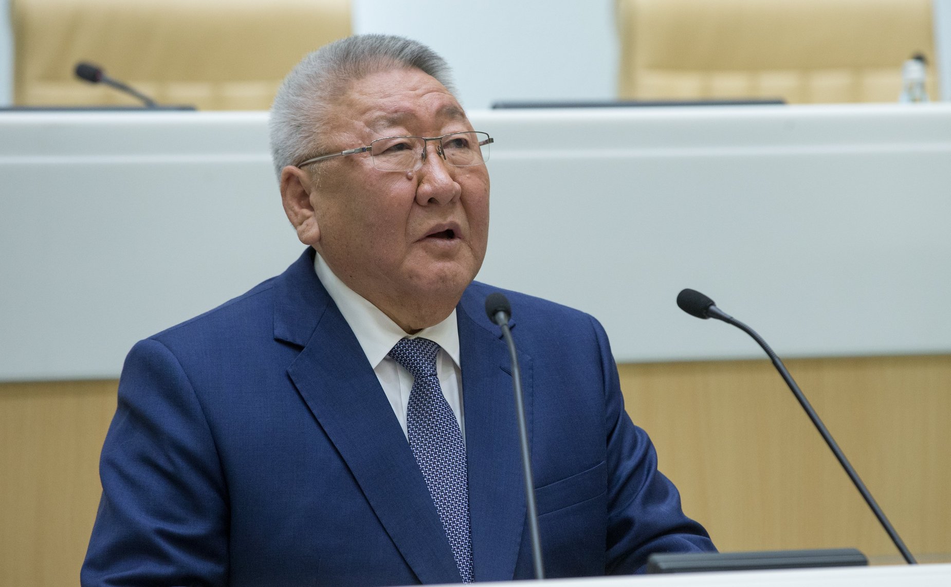 Глава Якутии Е. Борисов