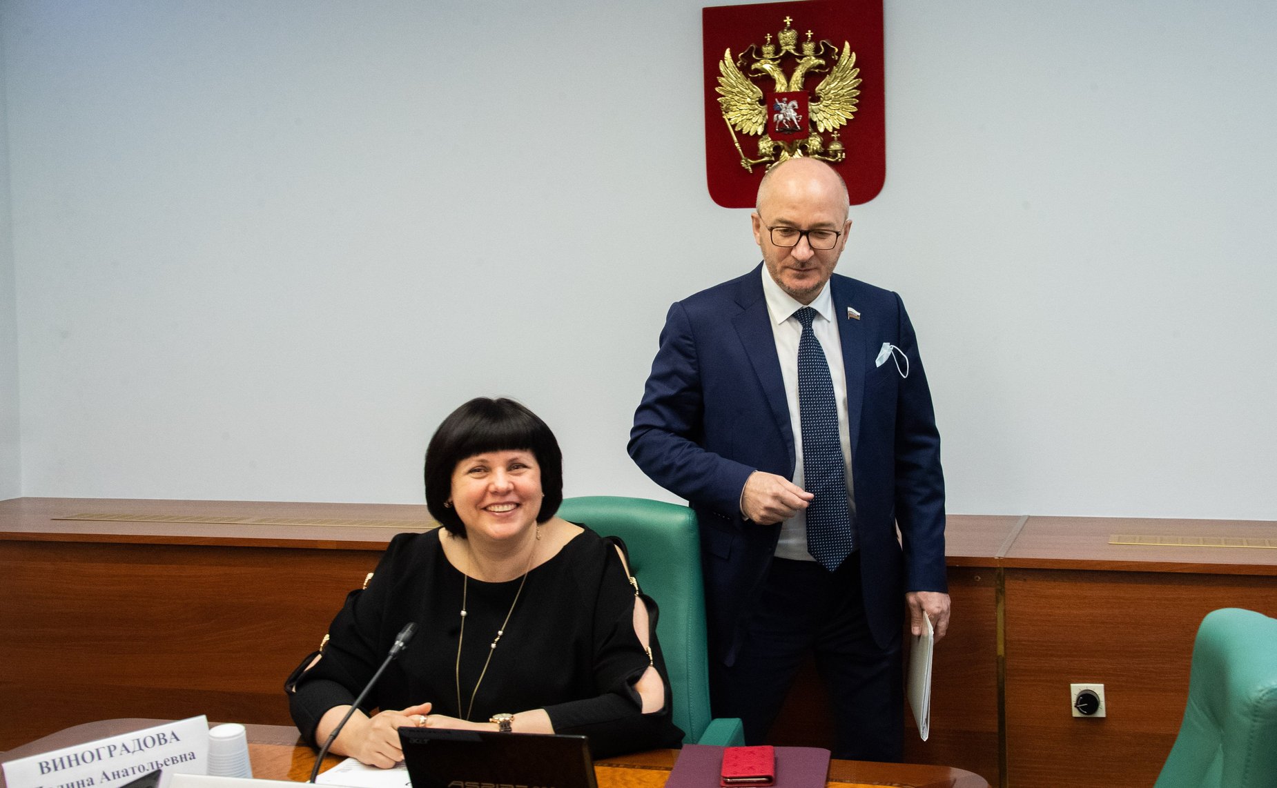 Елена Афанасьева и Олег Цепкин