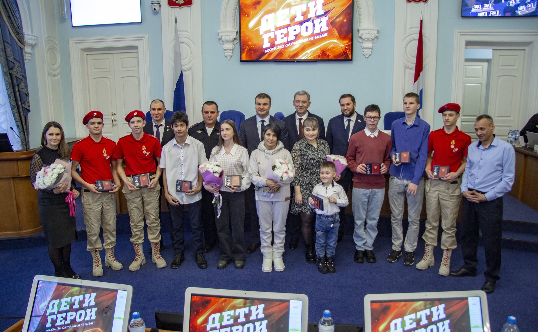 В Омской области детям-героям вручили памятные медали «За проявленное мужество»