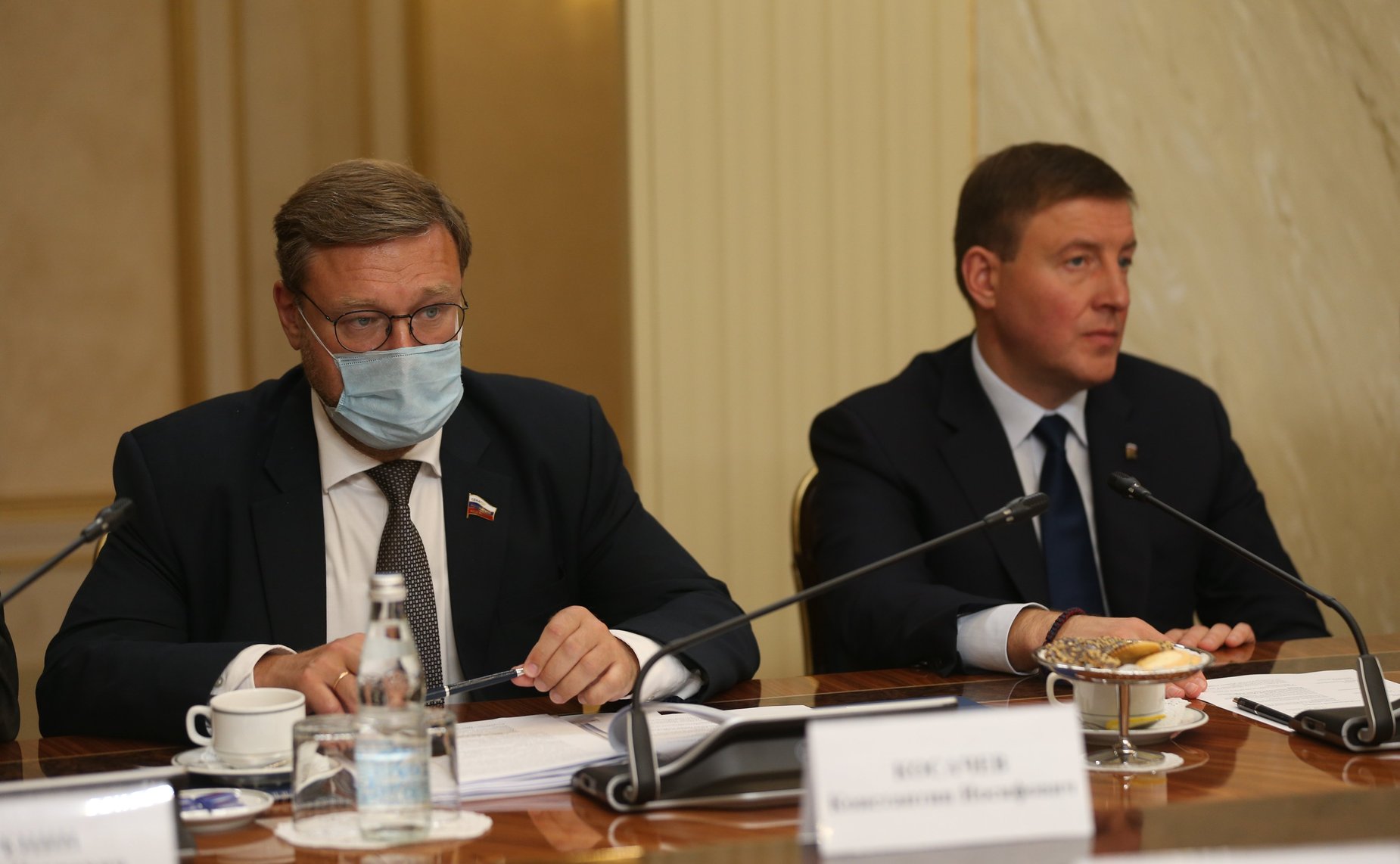 Константин Косачев и Андрей Турчак