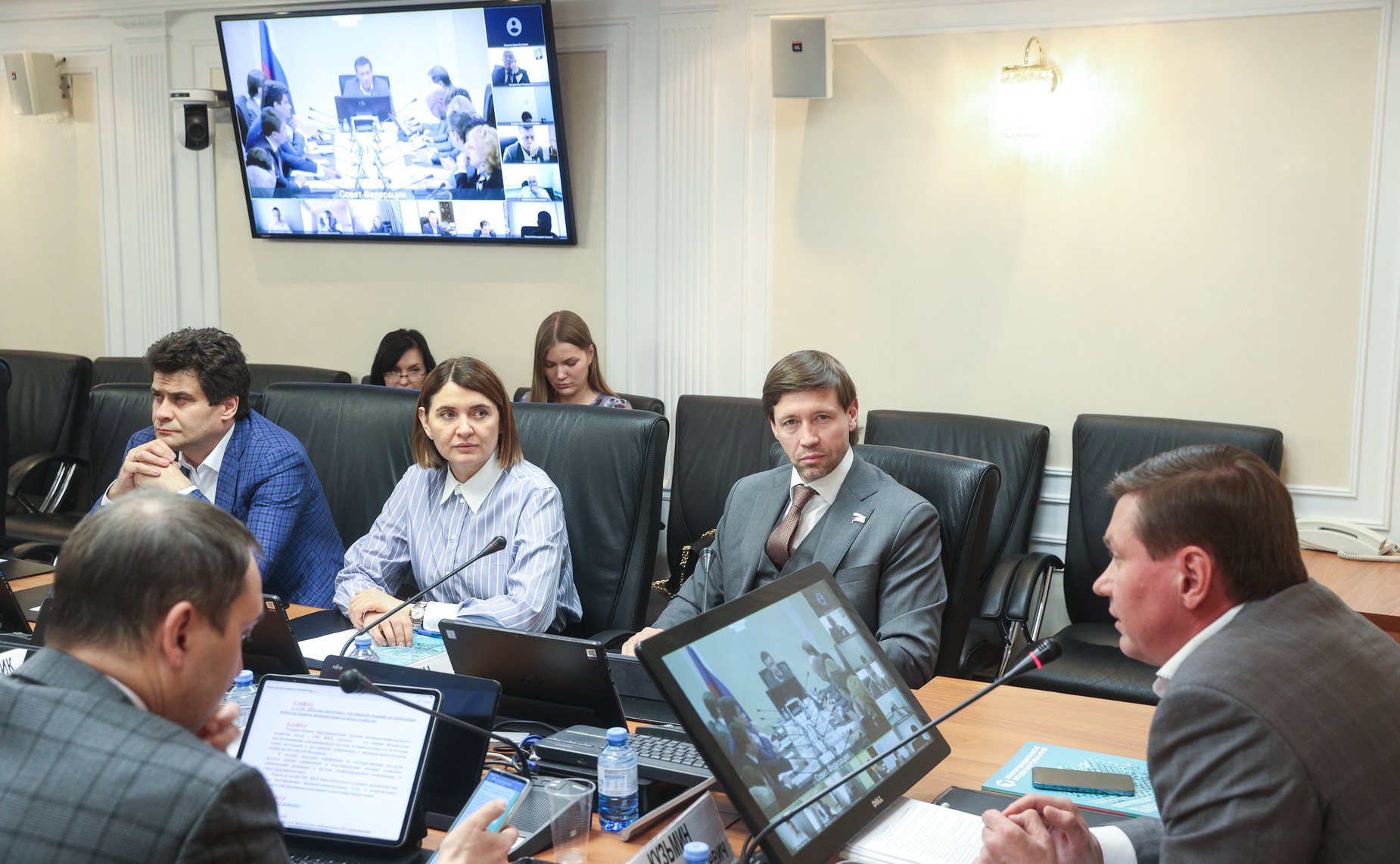 Заседание секции «Цифровая трансформация строительства и ЖКХ» Совета по развитию цифровой экономики при СФ
