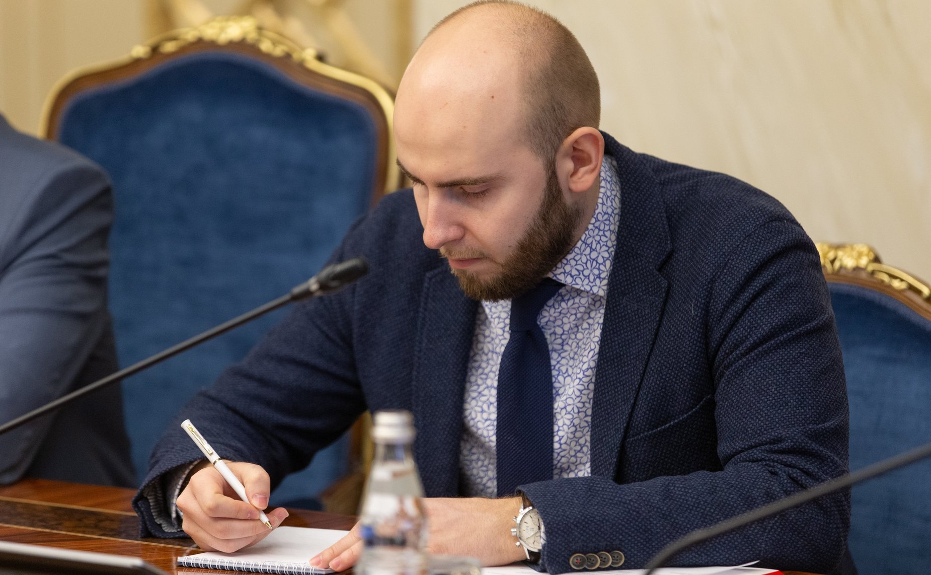 Встреча А. Климова c депутатом Кнессета Государства Израиль Давидом Битаном