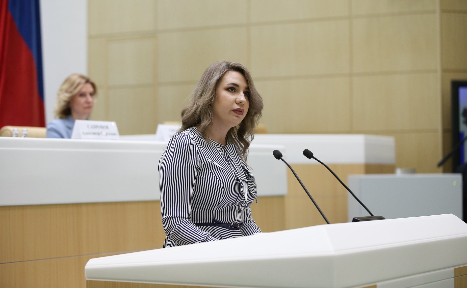 Заседание Палаты молодых законодателей при Совете Федерации