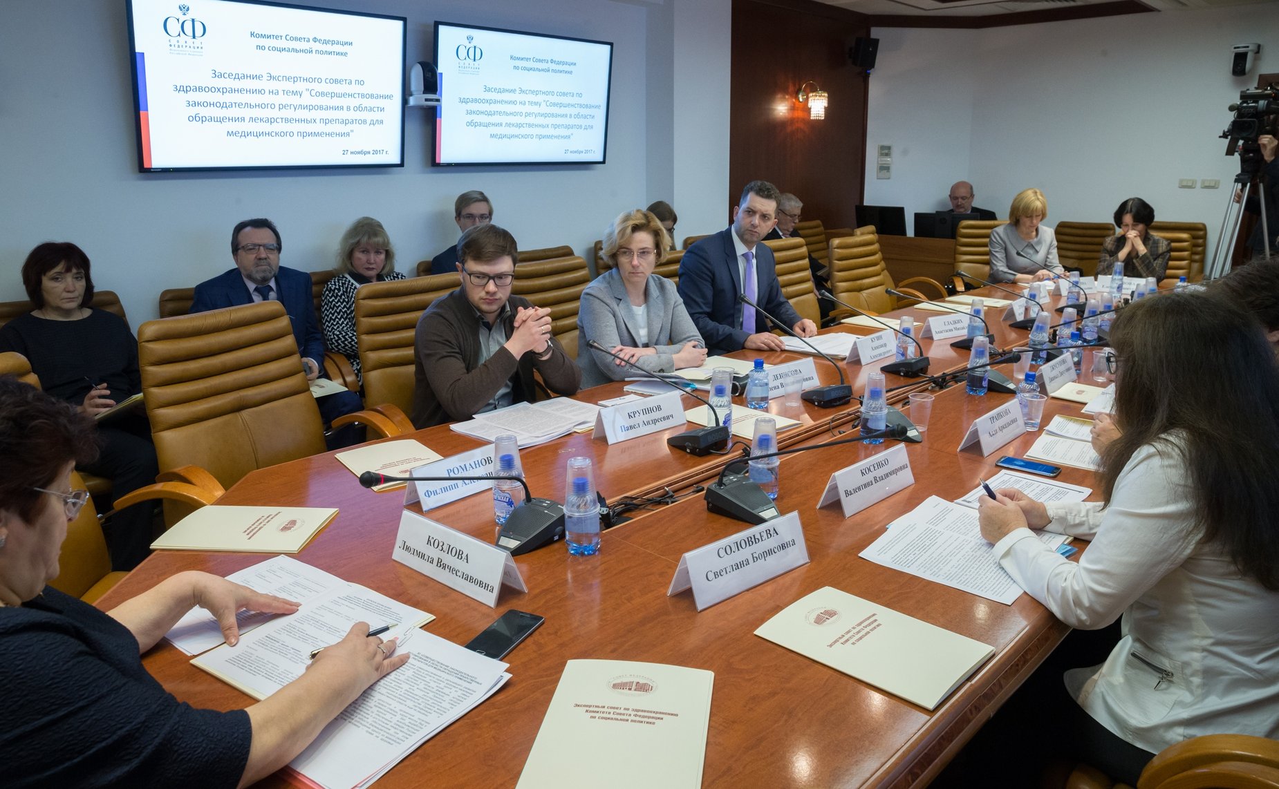 Заседание Экспертного совета по здравоохранению Комитета СФ по социальной политике