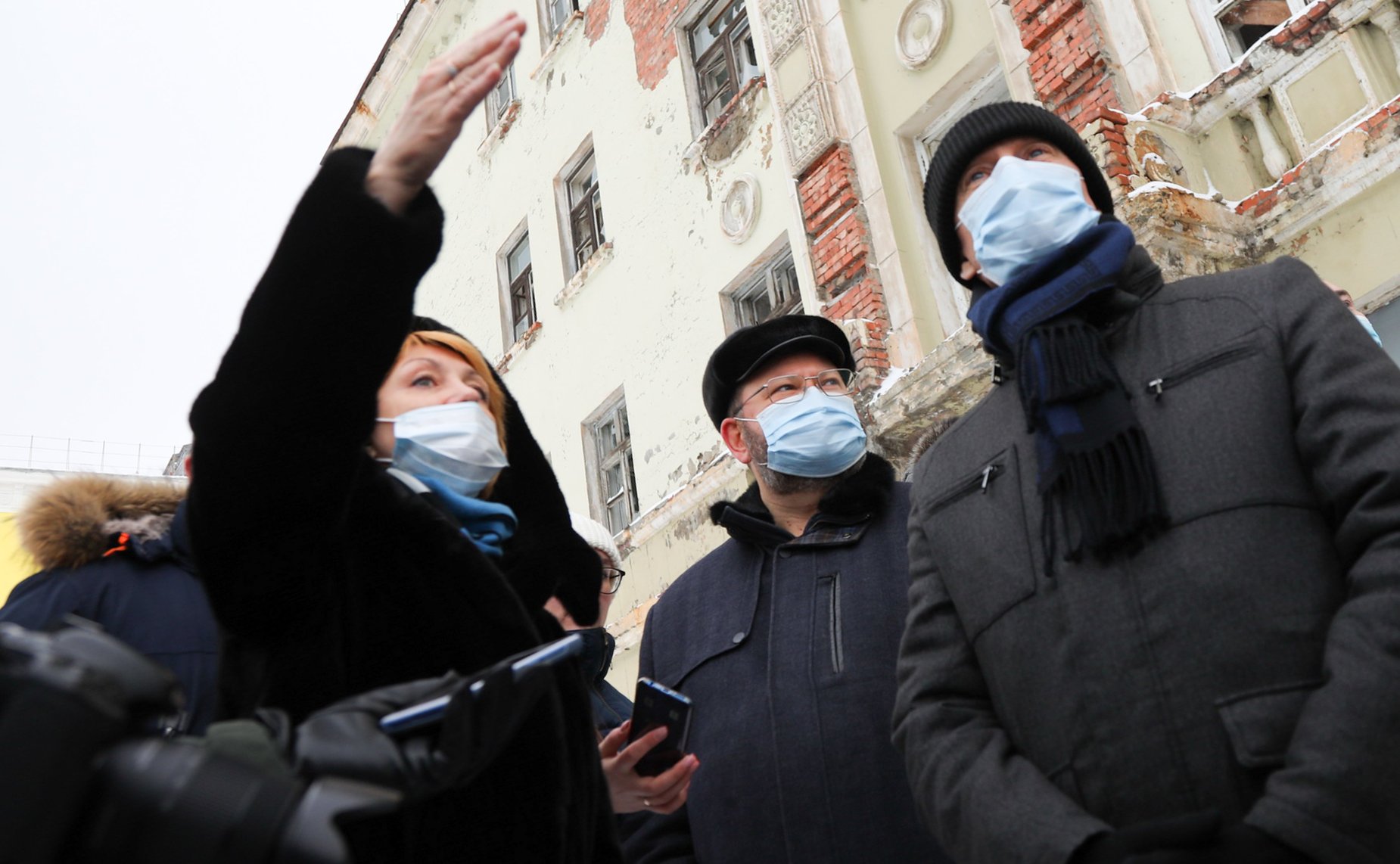 Олег Мельниченко провел осмотр объектов строительства и жилищно-коммунального хозяйства города Норильска