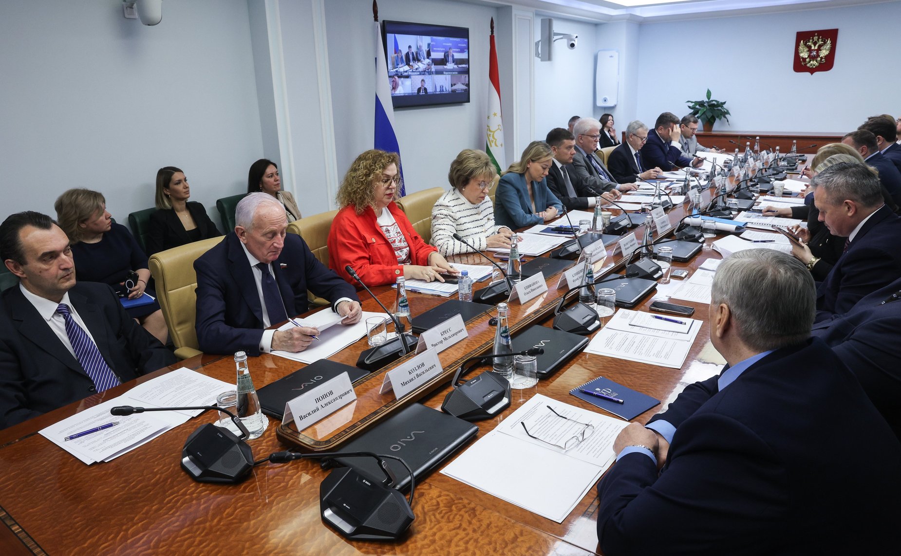 13-е заседание Межпарламентской комиссии по сотрудничеству Совета Федерации Федерального Собрания Российской Федерации и Маджлиси милли Маджлиси Оли Республики Таджикистан
