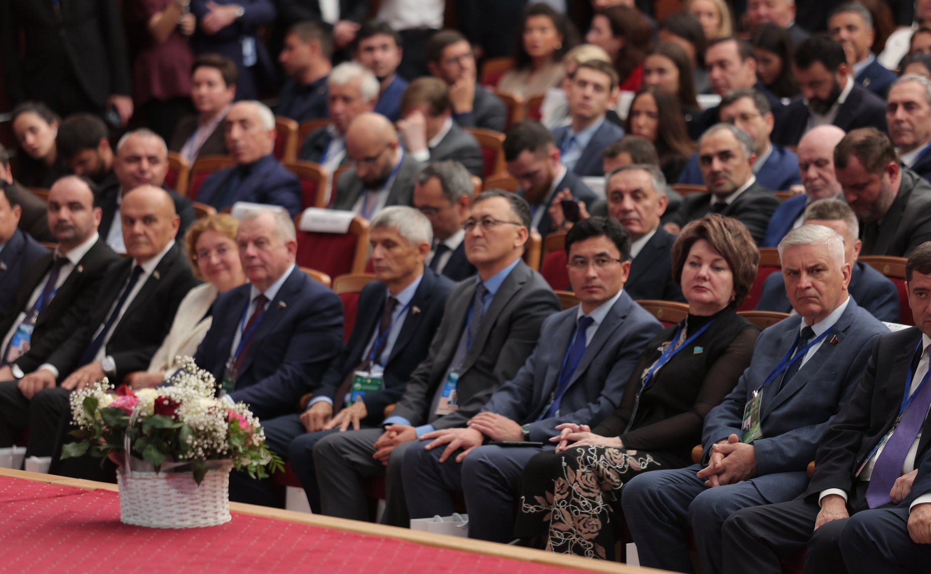 Открытие международного форума «Устойчивое развитие горных территорий» (фото пресс-служба Министерства экономического развития Республики Дагестан)