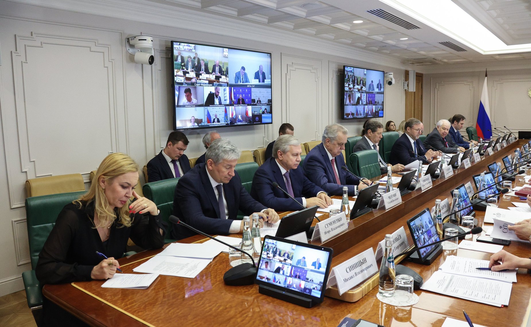 Заседание Оргкомитета по подготовке и проведению X Парламентского форума БРИКС