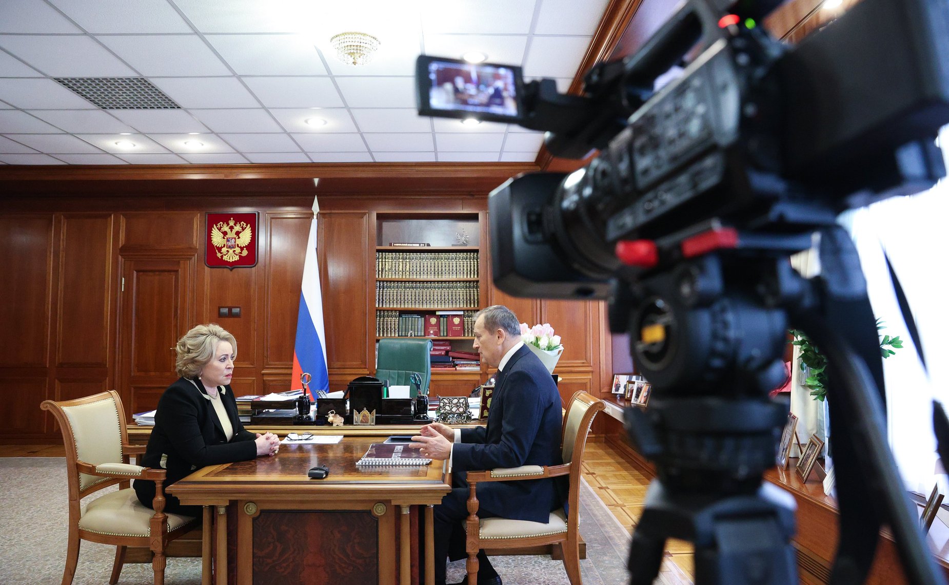 Встреча Председателя Совета Федерации Валентины Матвиенко с высшими должностными лицами Ленинградской области