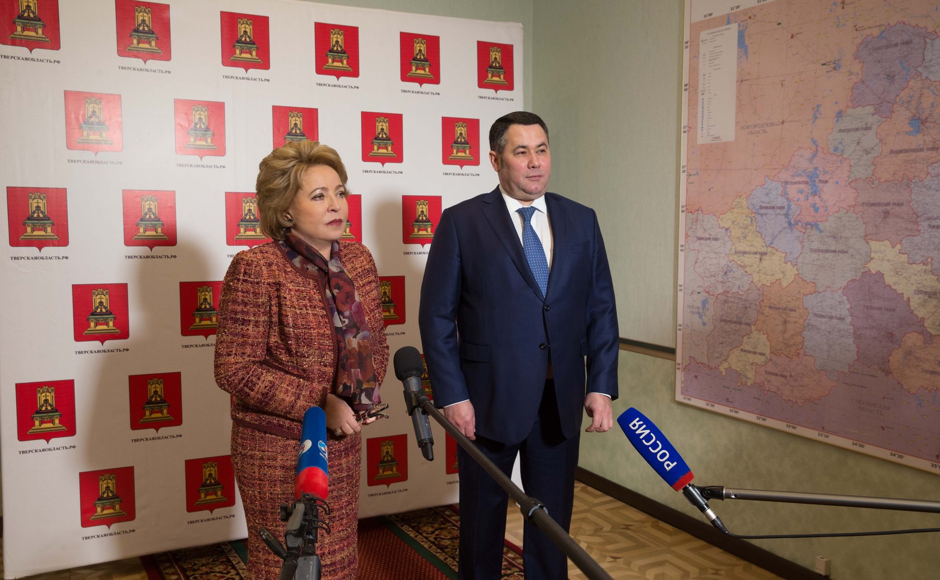 В. Матвиенко и И. Руденя