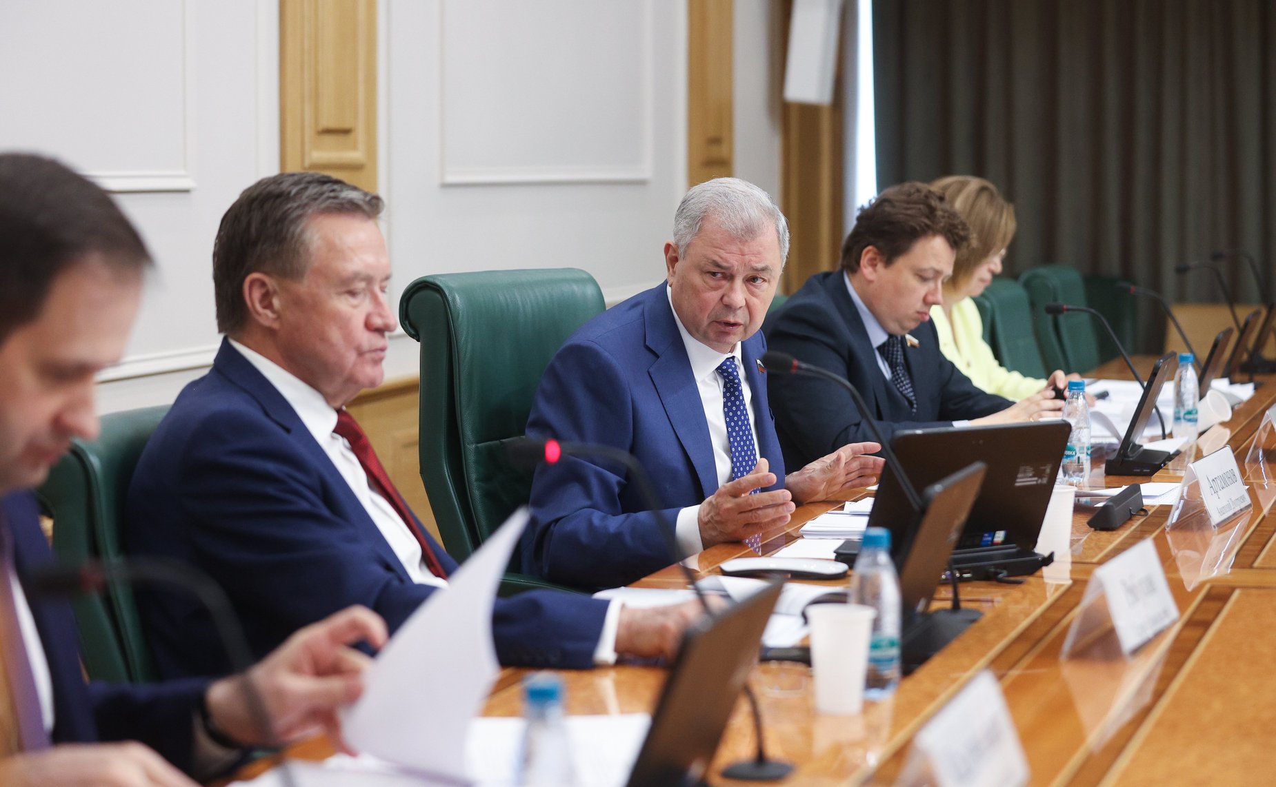 Заседание трехсторонней комиссии по вопросам межбюджетных отношений от Совета Федерации