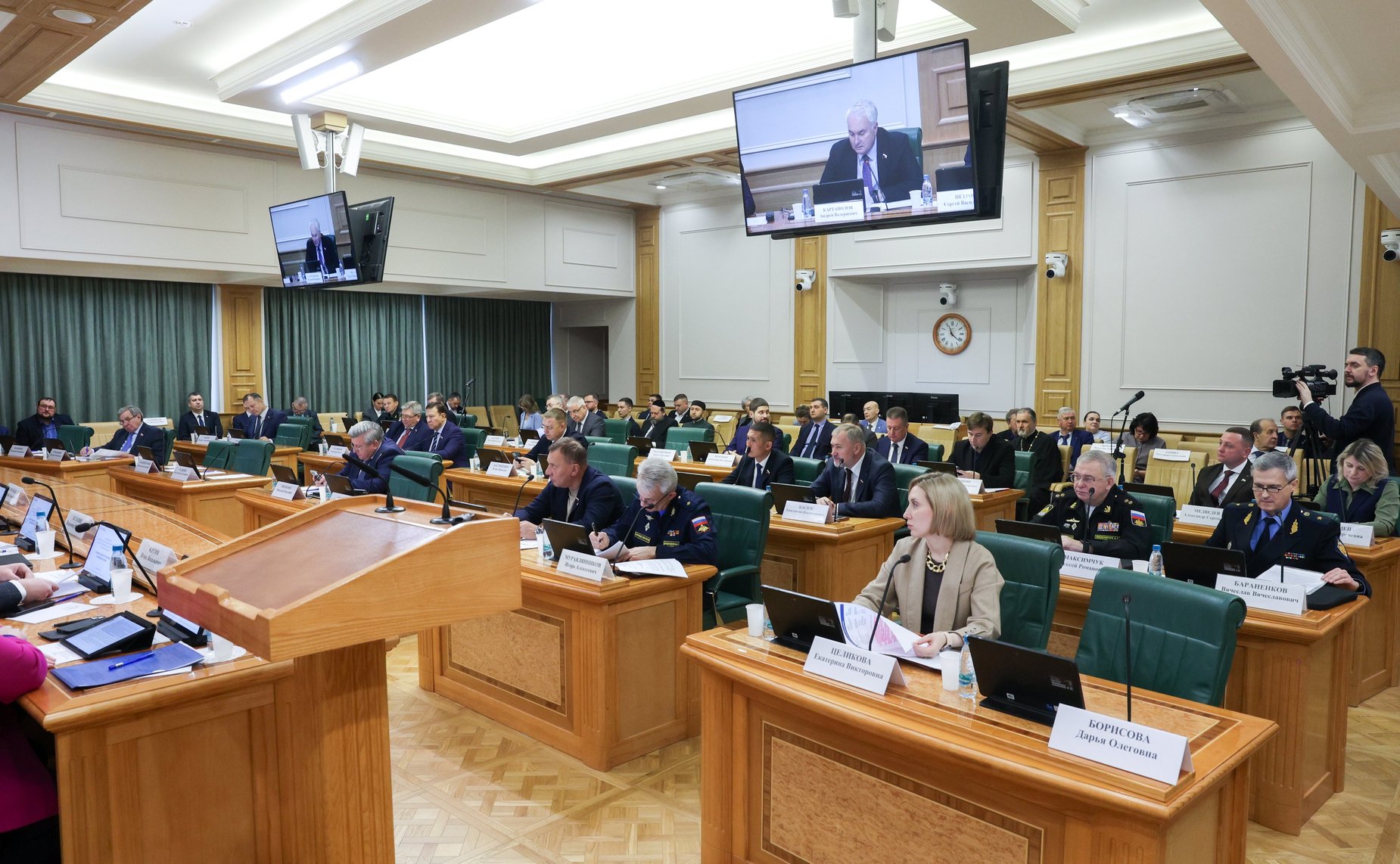 Заседание Совета по военно-патриотическому воспитанию граждан при СФ на тему «О развитии кадетского образования в Российской Федерации»