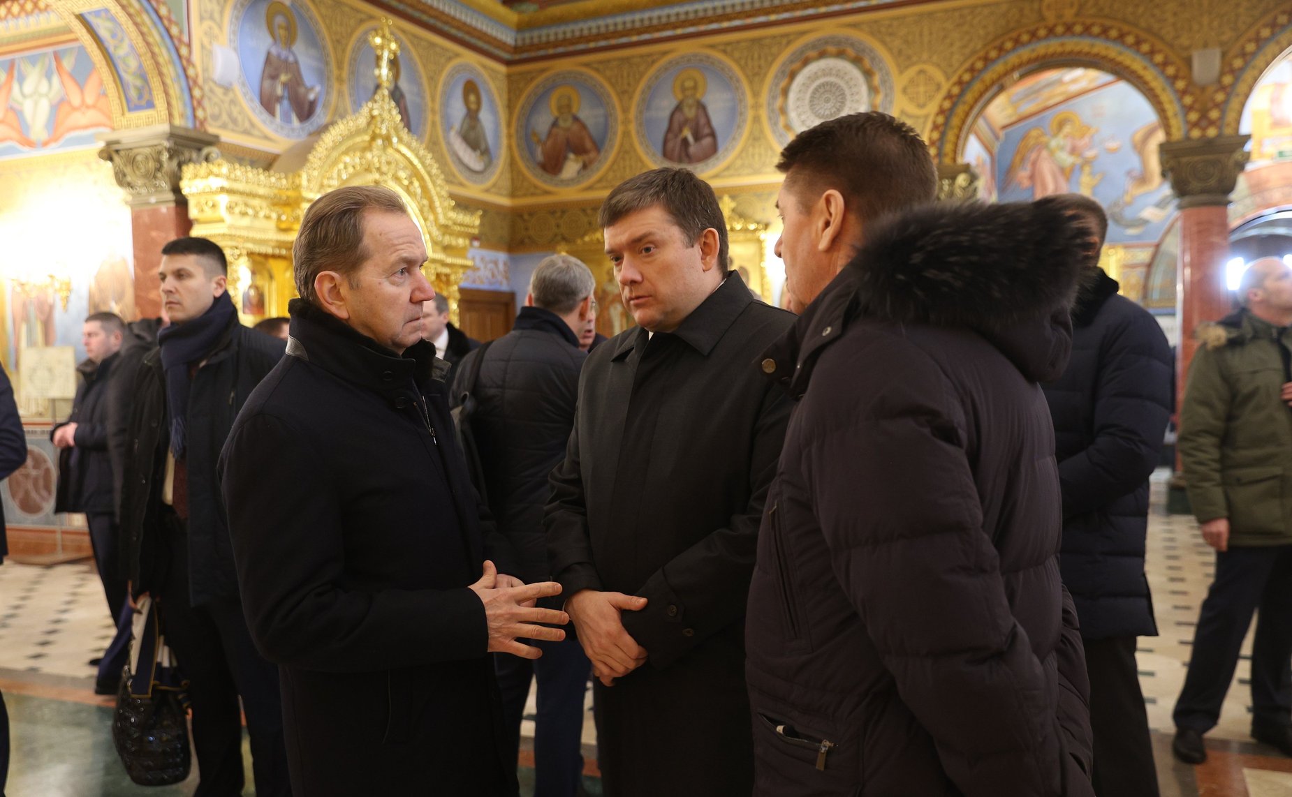 Посещение Валентиной Матвиенко Храма св. мученицы Татианы