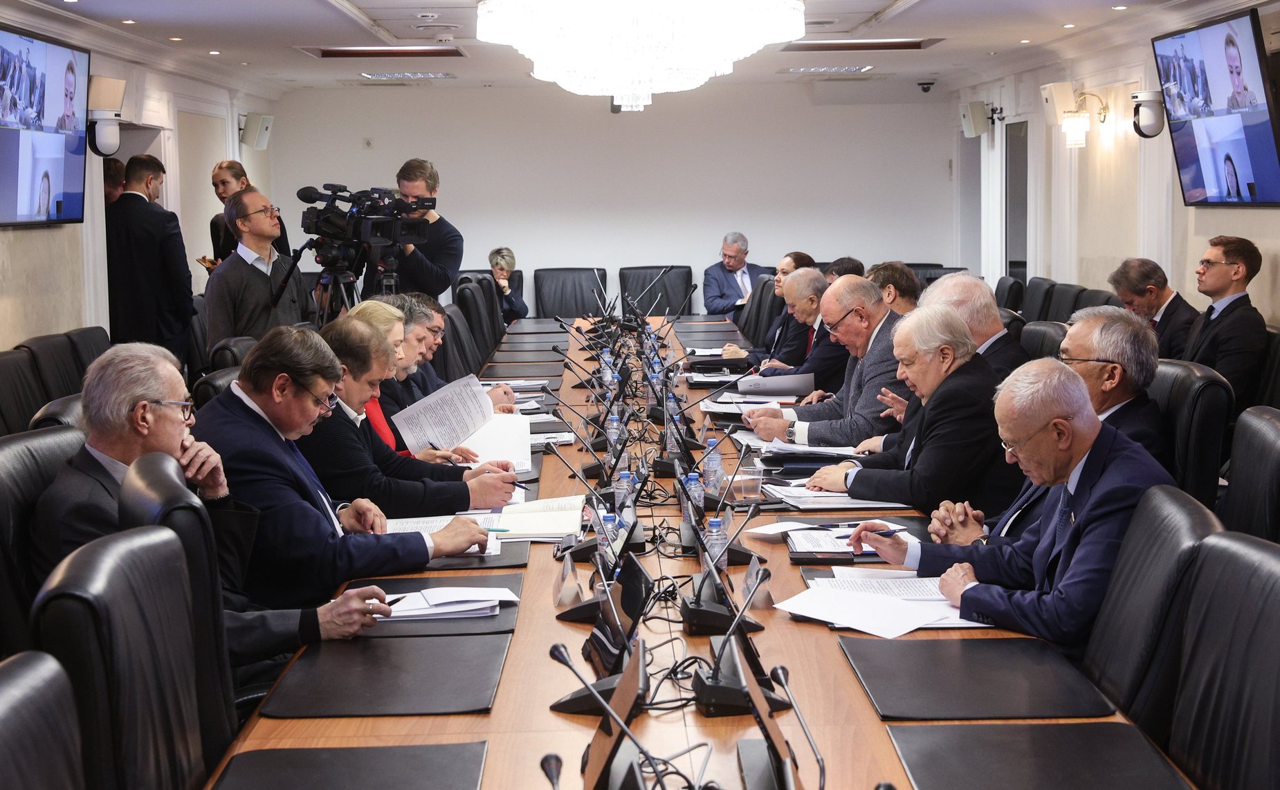 Круглый стол Комитета СФ по международным делам на тему «Международно-правовая ответственность стран блока НАТО во главе с США за развязывание войн: преступления без срока давности»