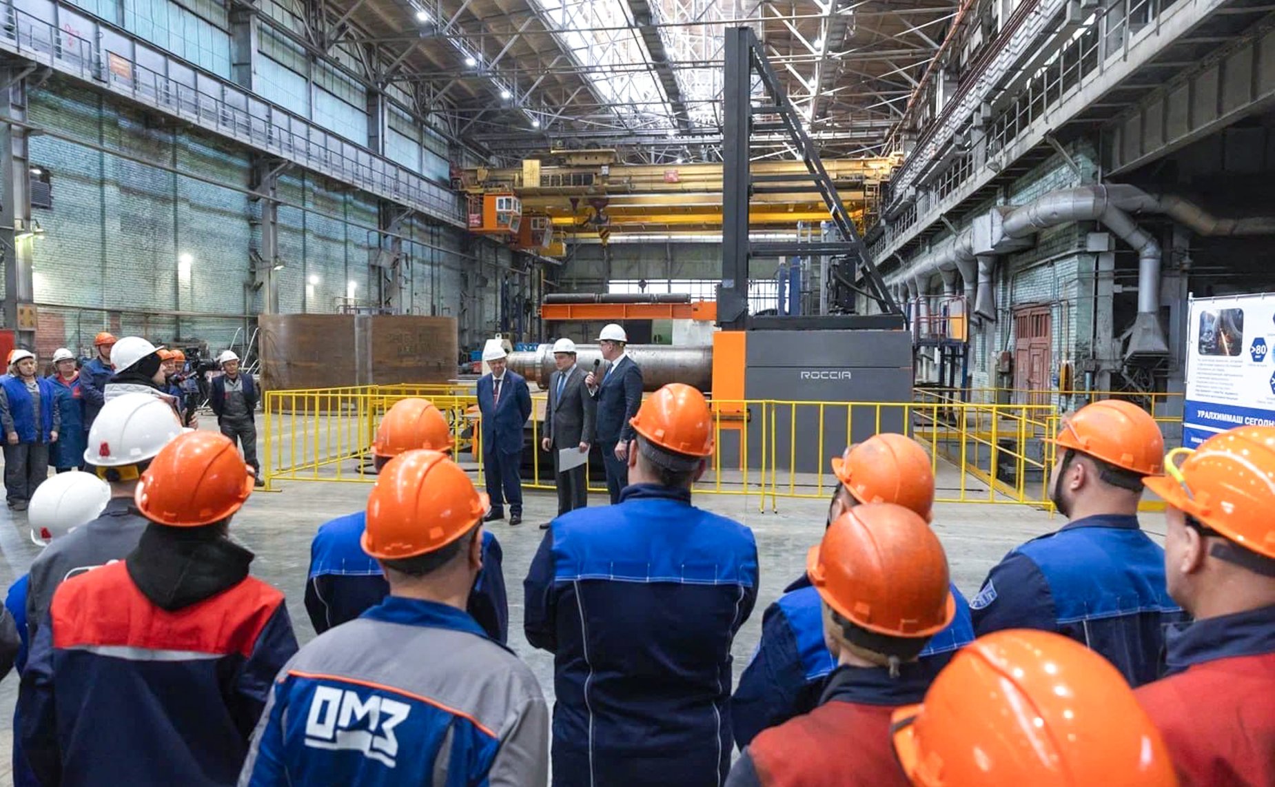 Николай Журавлёв посетил промышленные объекты Екатеринбурга