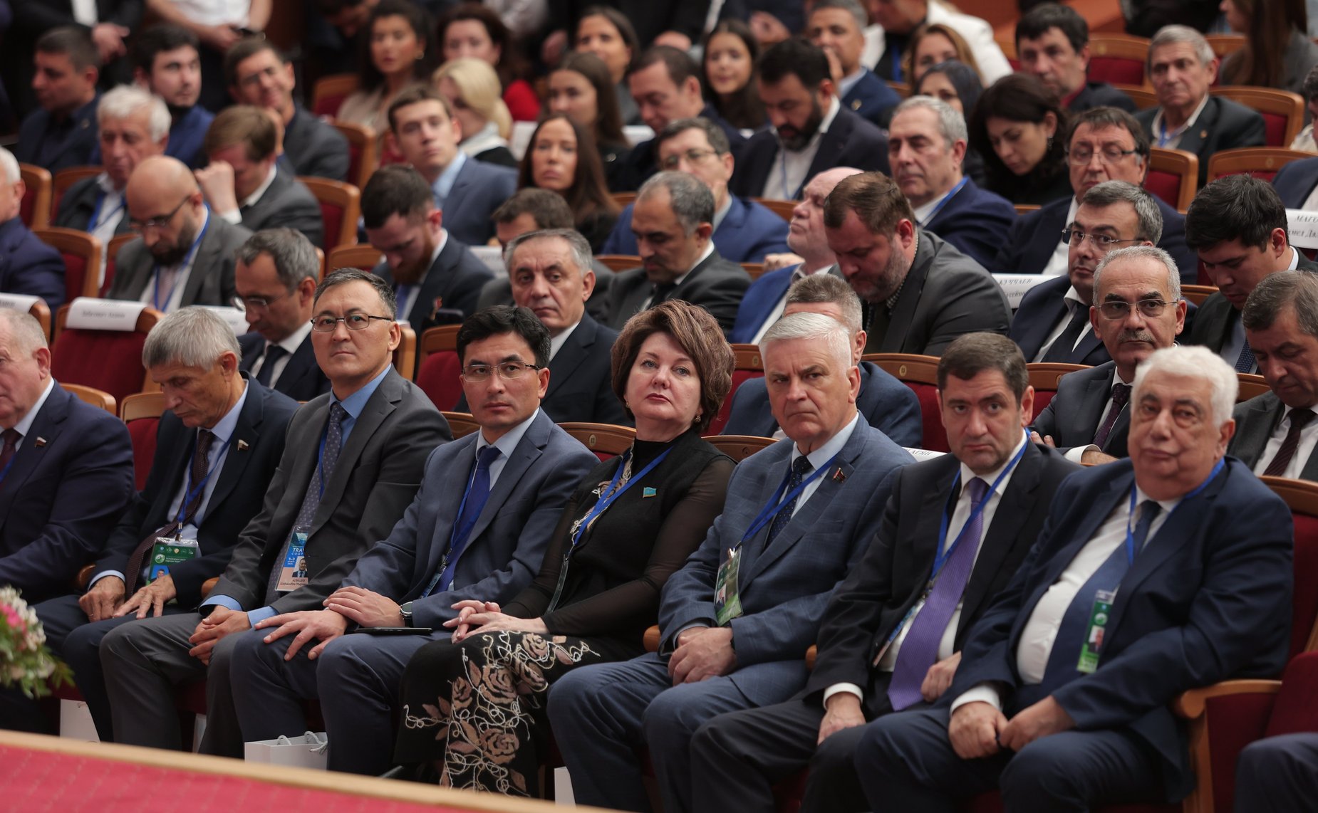 Открытие международного форума «Устойчивое развитие горных территорий» (фото пресс-служба Министерства экономического развития Республики Дагестан)