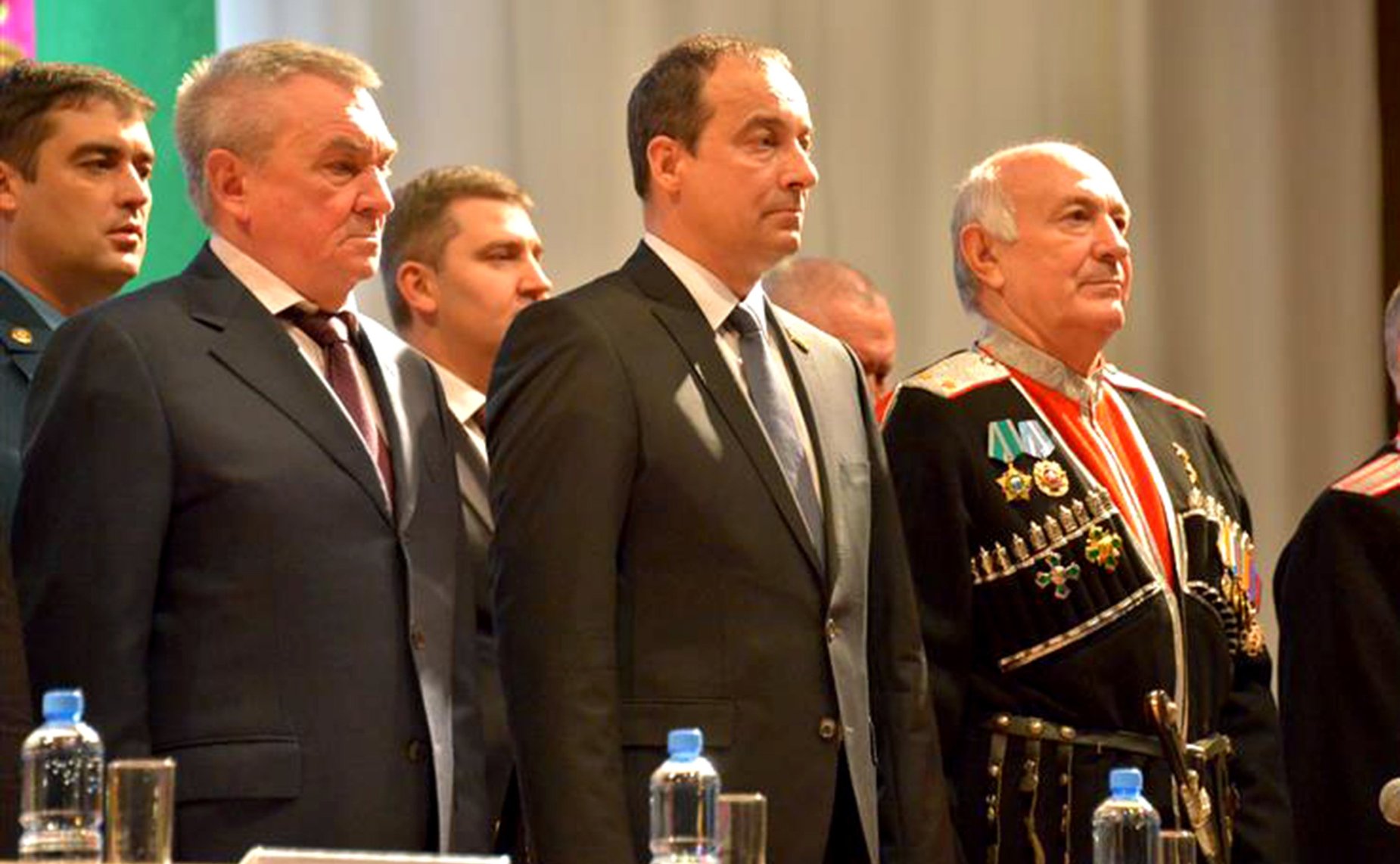 В. Бекетов принял участие в отчетном сборе Кубанского казачьего войска, прошедшем в Краснодаре