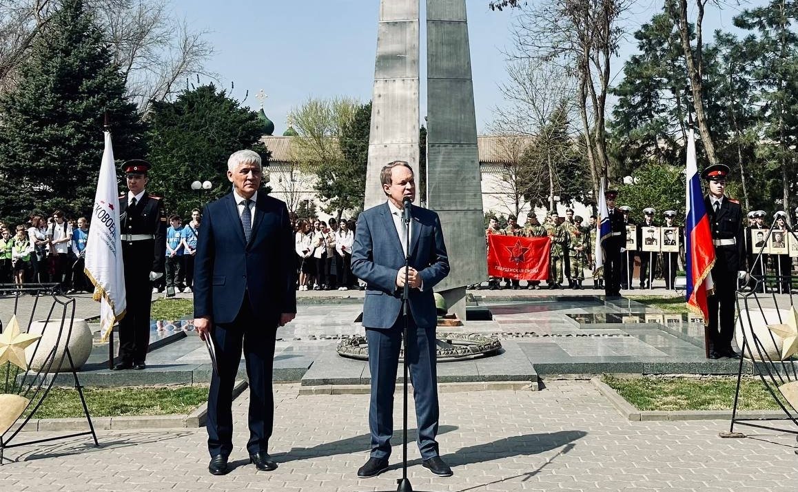 Александр Башкин принял участие в состоявшемся в Астрахани мероприятии «Растим патриотов России»