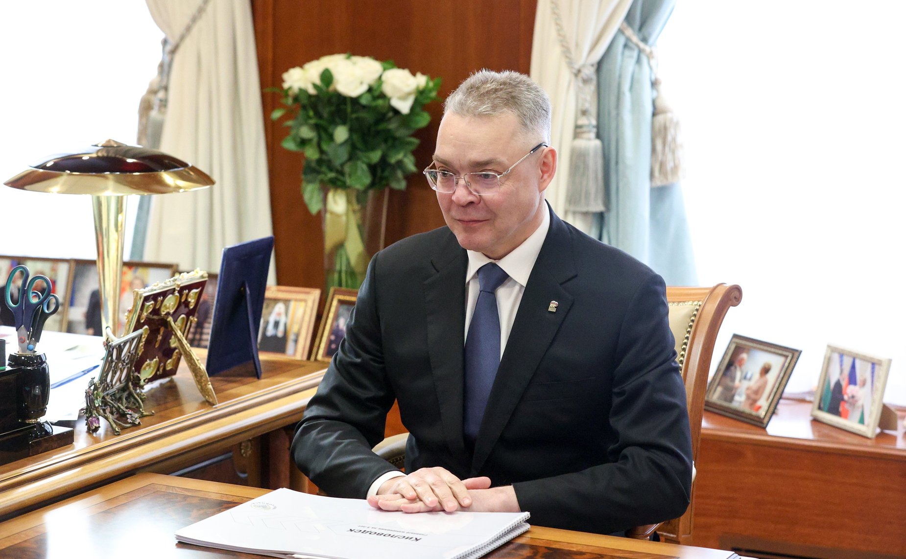 Валентина Матвиенко провела встречу с губернатором Ставропольского края Владимиром Владимировым