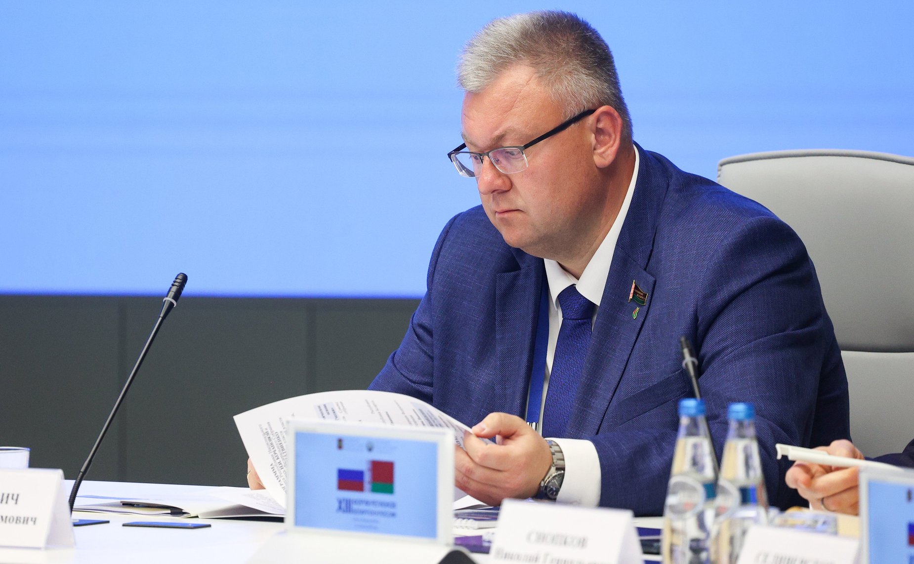Встреча Председателя СФ Валентины Матвиенко и Председателя Совета Республики Национального собрания Республики Беларусь Натальи Кочановой с руководителями российских и белорусских регионов