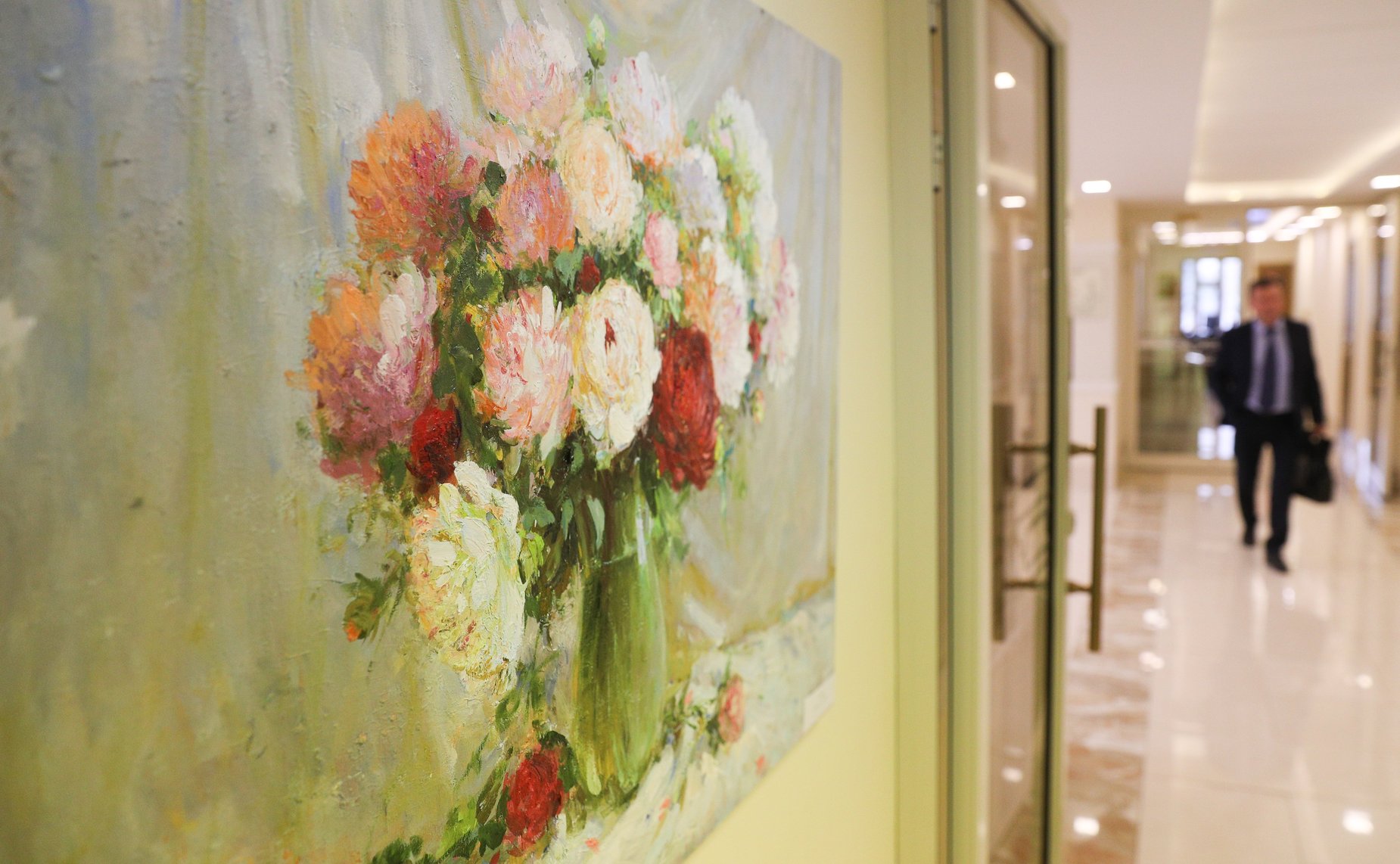 Открытие в Совете Федерации художественной выствки «Краски времени»