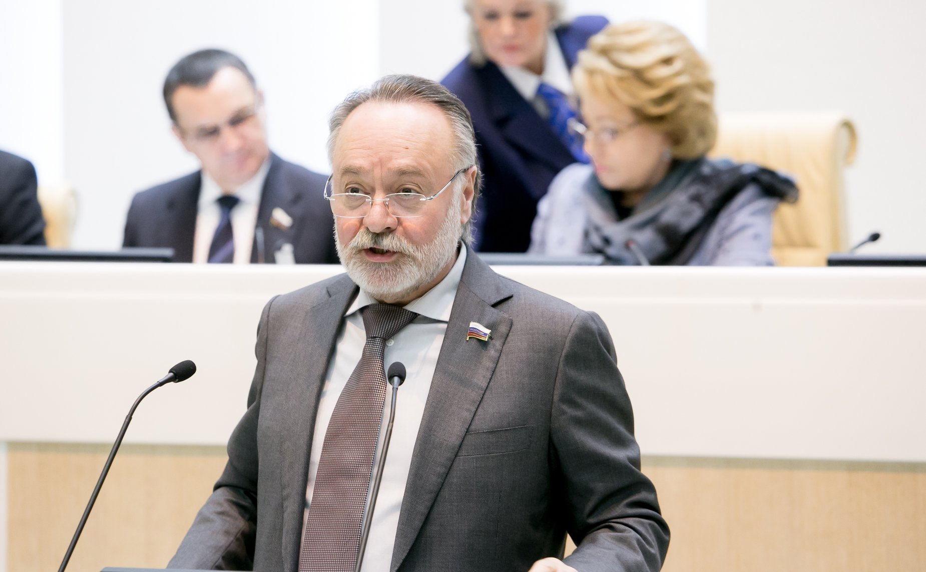 381-зеседание Совета Федерации Тотоонов