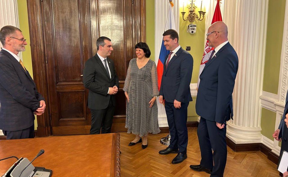 Делегация группы по сотрудничеству Совета Федерации с Народной скупщиной Республики Сербии посетила Белград с рабочим визитом