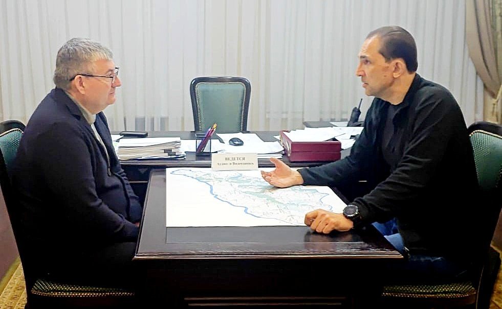 Андрей Хапочкин встретился с главой муниципального округа Андреем Гридневым