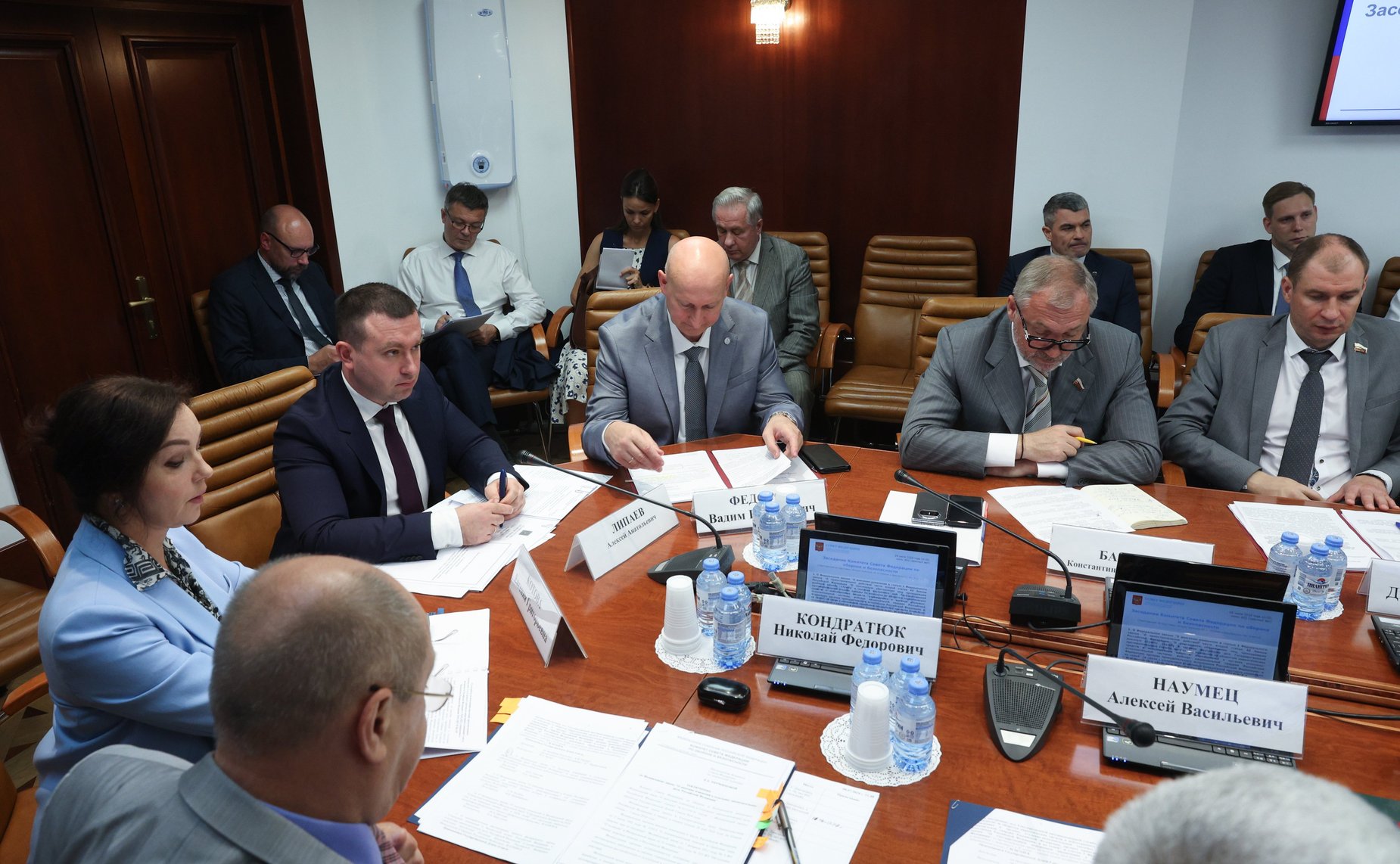 Заседание Комитета Совета Федерации по обороне и безопасности