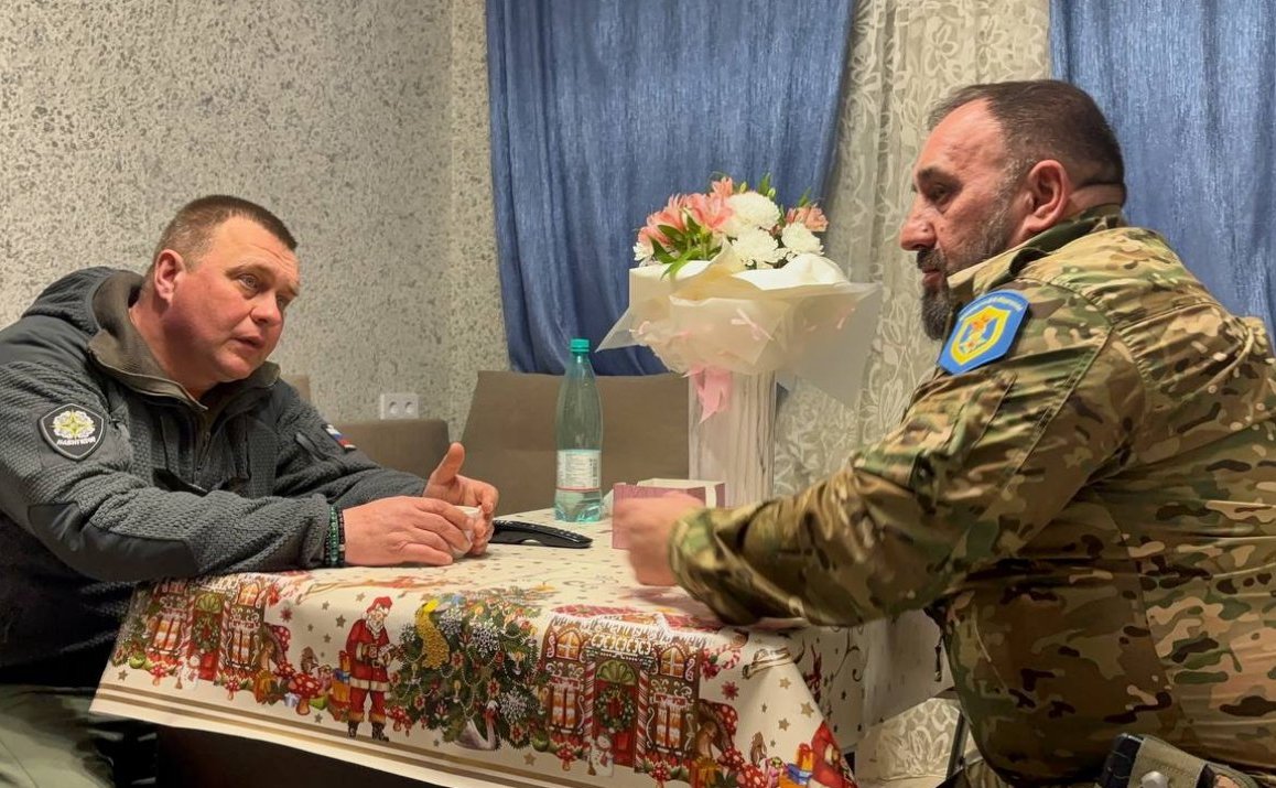 Игорь Кастюкевич посетил военнослужащего батальона имени Маргелова