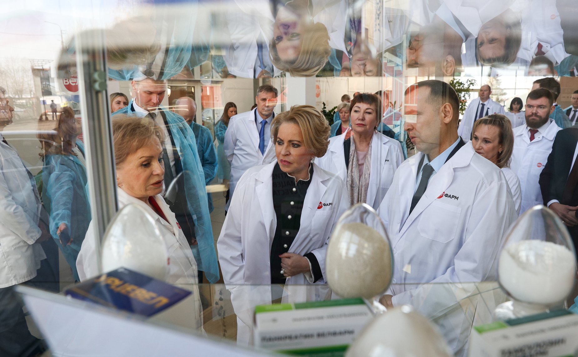 Председатель СФ Валентина Матвиенко посетила фармацевтическое предприятие «Велфарм»