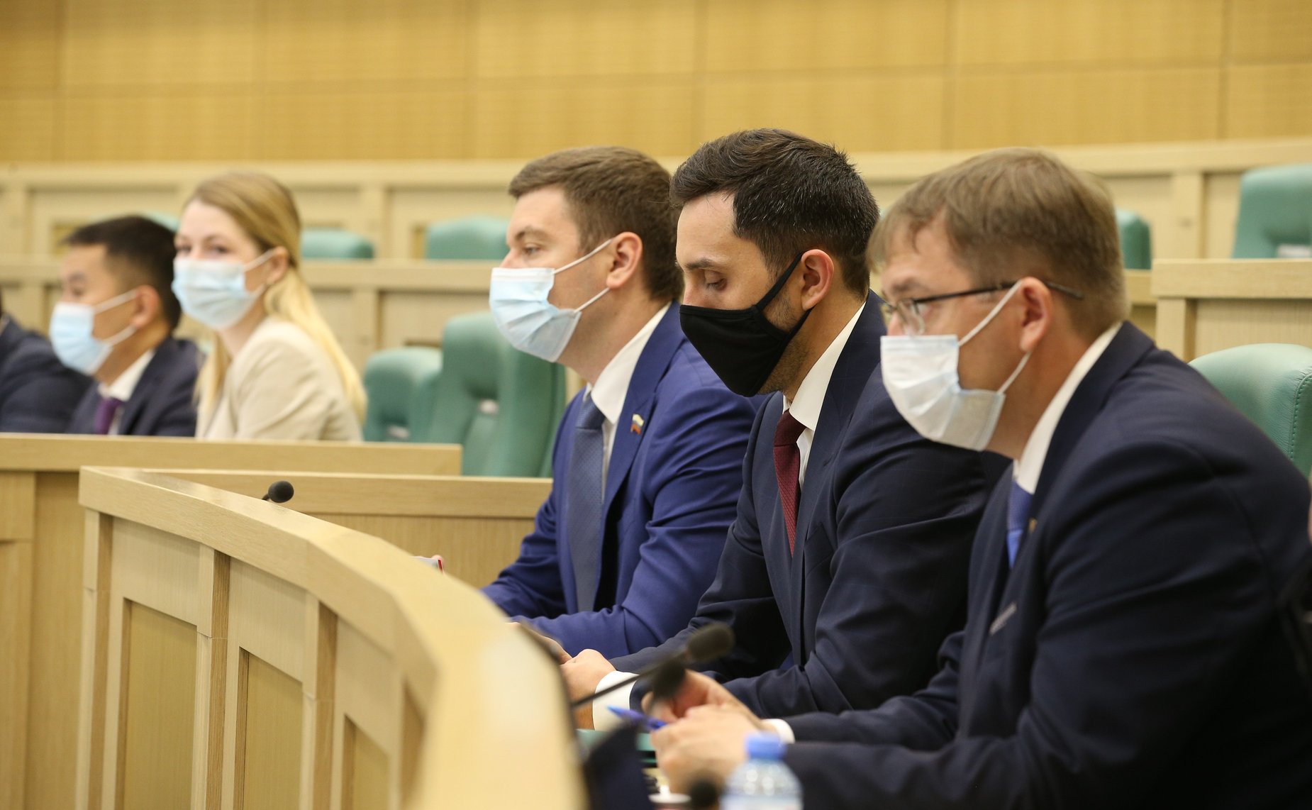 Заседание Палаты молодых законодателей при Совете Федерации