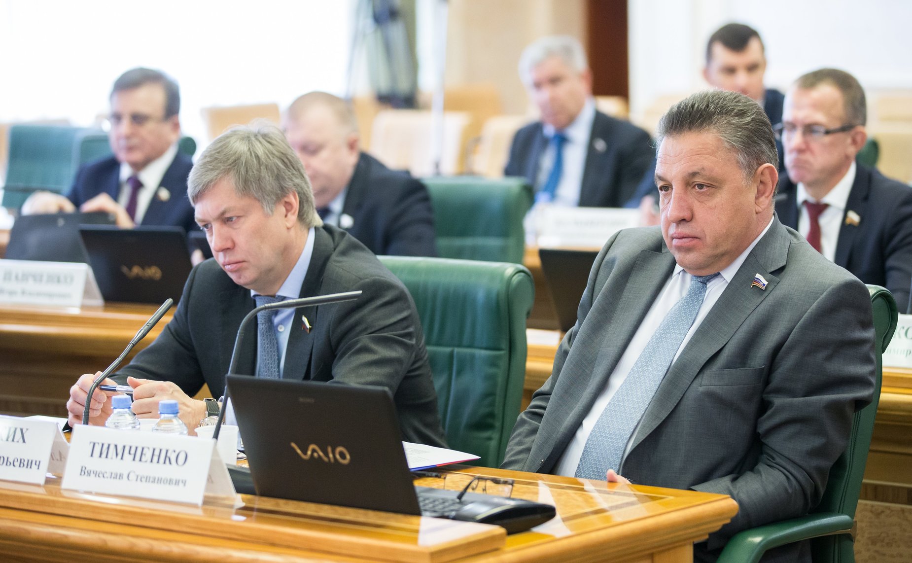 Алексей Русских и Вячеслав Тимченко