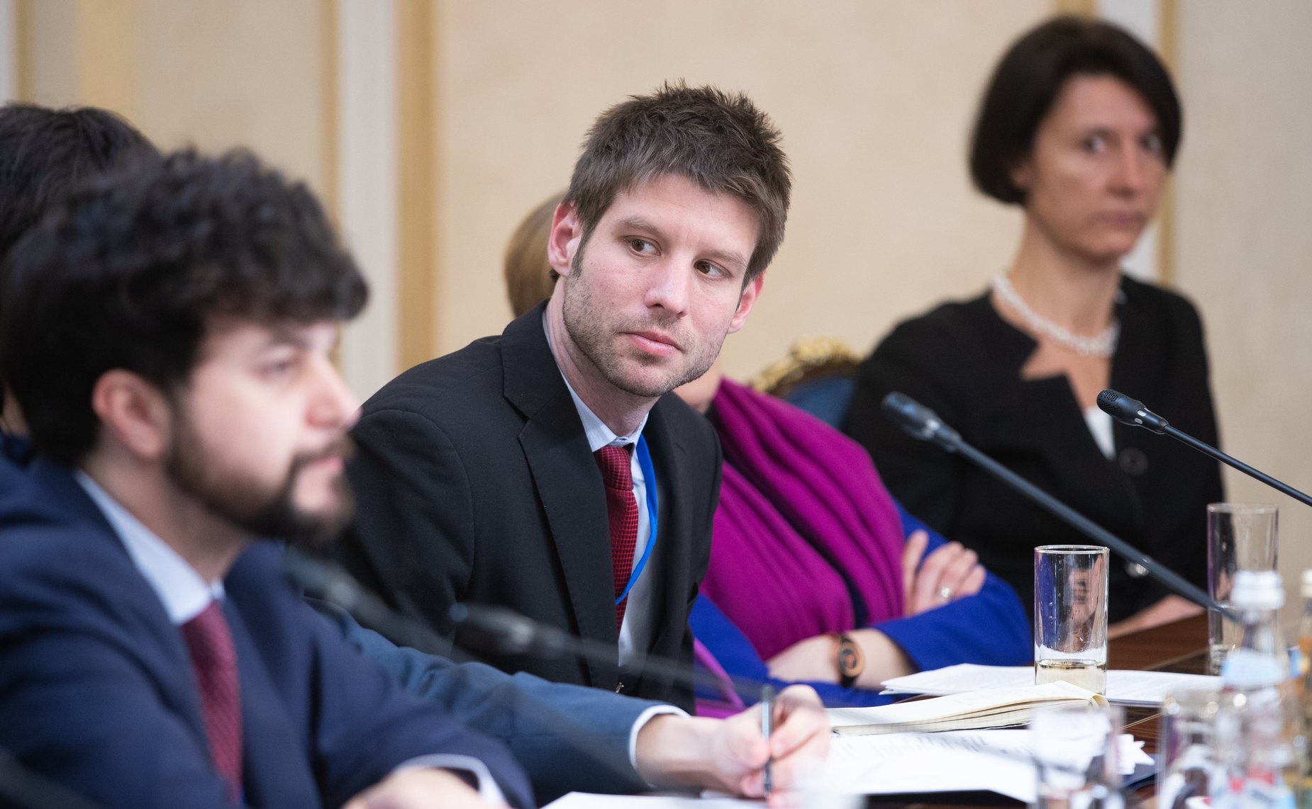 Встреча Константина Косачева с участниками проекта «Россия глазами зарубежных лидеров нового поколения»