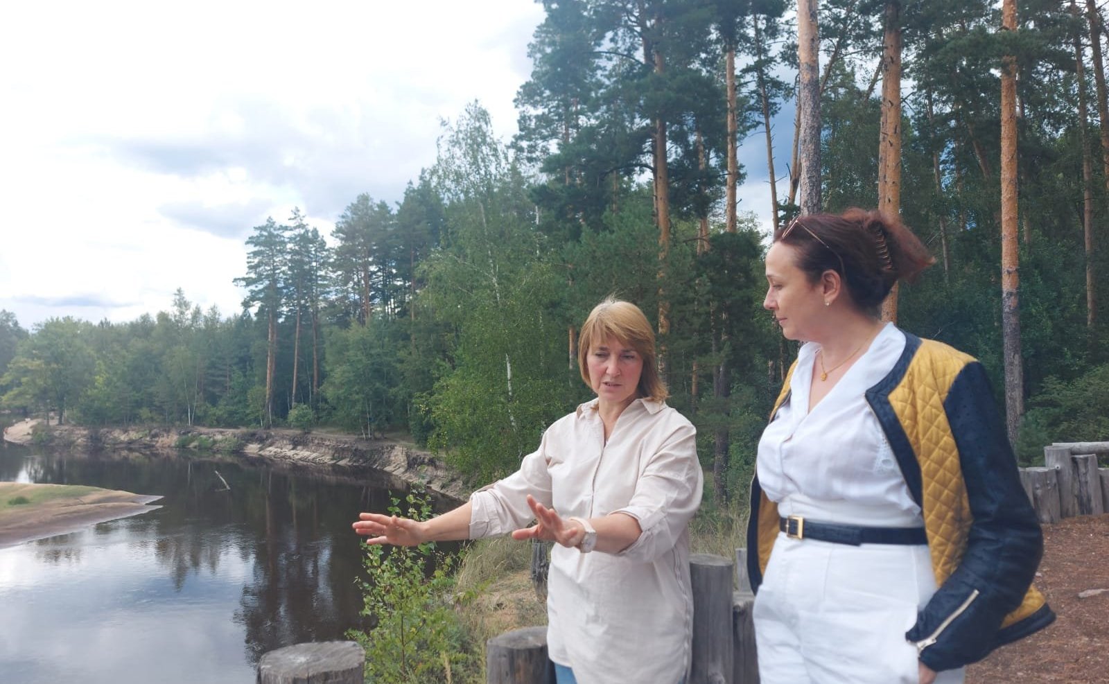 Ирина Петина в рамках поездки в регион посетила Окский государственный природный биосферный заповедник